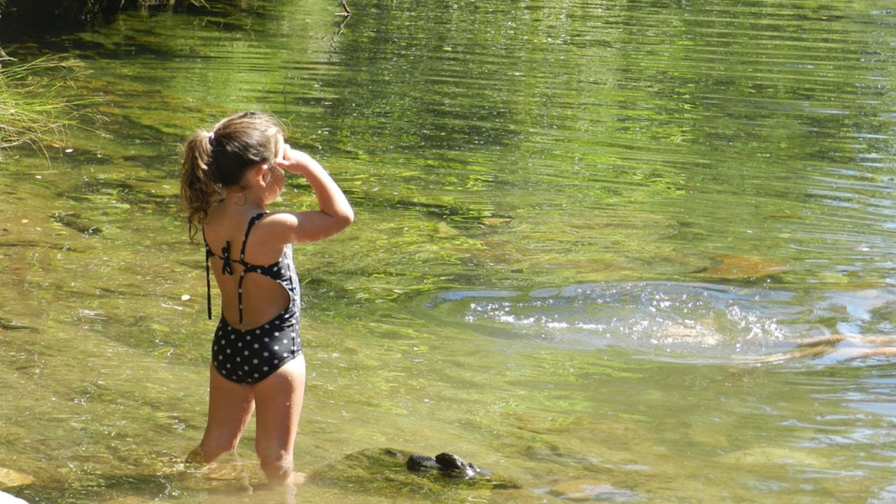 Waterfall Swimming Holes in Mountains